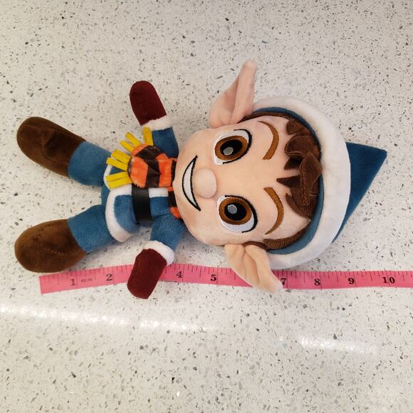 Christmas Elf Plush 9" Stuffed Toy Elf with Scarf Christmas Plush Toys - Picture 5 of 7